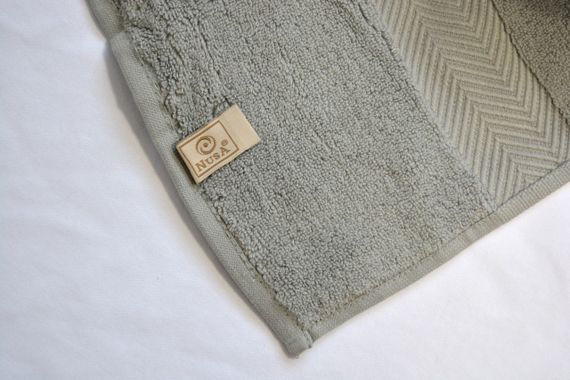 Полотенце махровое SB-5 Kayra 70x140 см. серый | Зображення 3