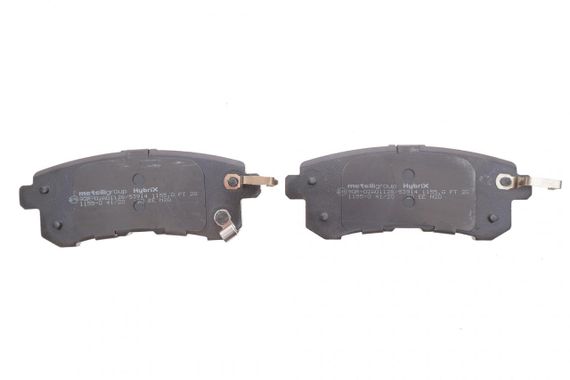 Колодки тормозные задние Nissan Patrol 10- Infiniti QX56 10- + датчики  22-1155-0 | Зображення 3