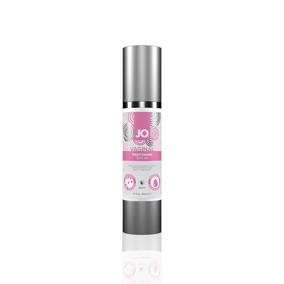 Гель для звуження піхви JO Vaginal Tightening Serum (50 мл) з охолоджувально-вібрувальним еф.