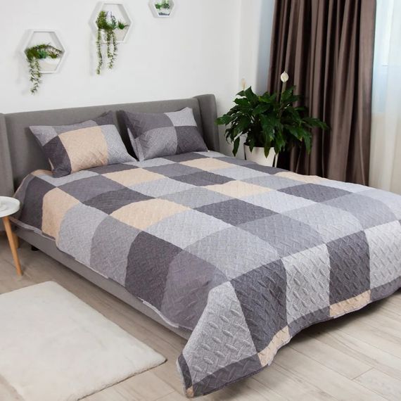 Покрывало евро с наволочками ТЕП Provence Фабиан 4-04207_30049 240х210 см | Зображення 2