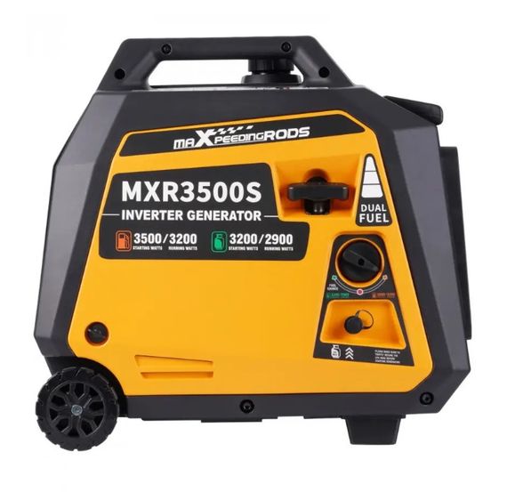 Генератор инверторный газ/бензин MaXpeedingRods 3.5 кВт, Електричний старт/Дистанційний старт/Ручний запуск MXR3500s | Зображення 2