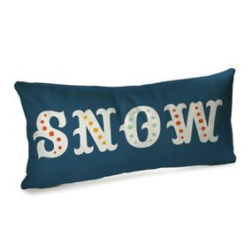 Подушка для дивану оксамитова Snow 50x24 см (52BP_22NG015)