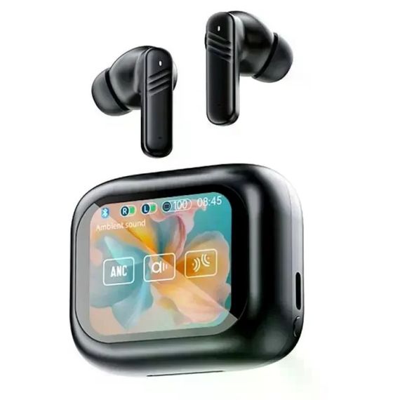 Беспроводные наушники LX10 TWS • TWS-наушники LX10 Earbuds Bluetooth 5.4 с LED-дисплеем, ANC и ENC