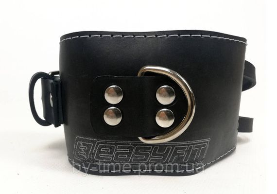Манжета EasyFit F8 чорна для тяги на тренажері (шкіра) | Зображення 1
