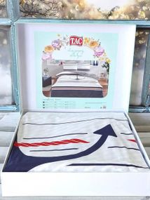 Постільна білизна Tac Harbor Ранфорс Євро розмір