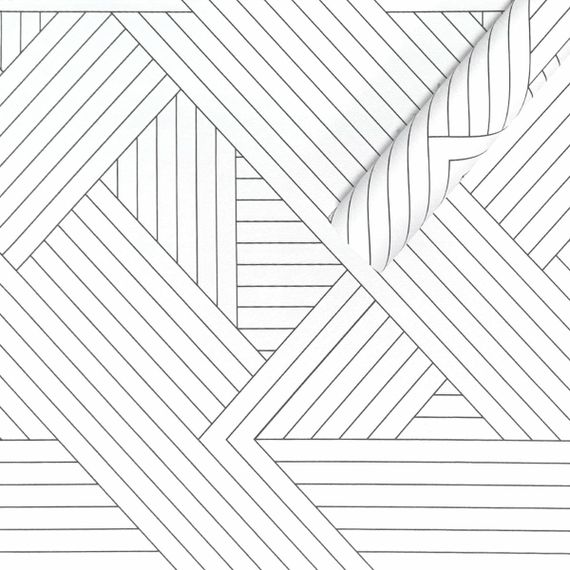 Самоклеюча плівка 0,45х10м х 0,07мм Біла з орнаментом SW-00001223