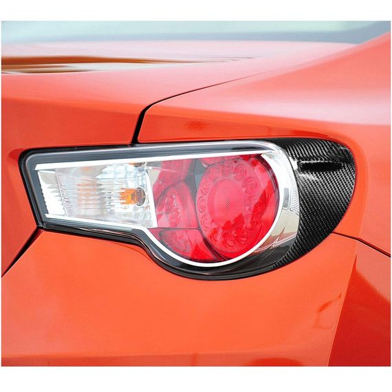 Накладки на Задние Фонари (Карбон) для Subaru BRZ 2012-2021 гг | Зображення 1
