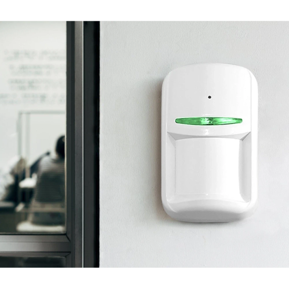 U-Prox PIR Combi White Бездротовий комбінований сповіщувач руху та розбиття скла з імунітетом до тварин | Зображення 4