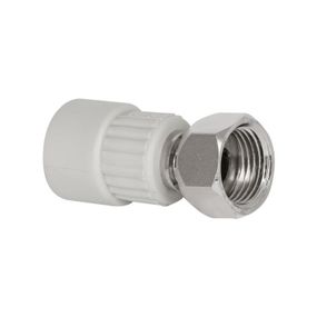 Муфта PPR с накидной гайкой Blue Ocean 20х1/2" ВР с латунным штоком