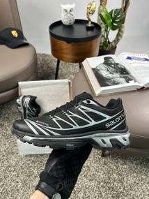 Чоловічі кросівки Salomon XT-6 ADV GTX Black Silver весна / літо / осінь А3837 45 28,5