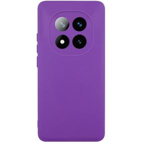 Чохол TPU GETMAN Liquid Silk Full Camera для Xiaomi Redmi Note 14 Pro 4G Фіолетовий / Purple