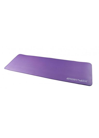 Килимок (мат) для йоги та фітнесу SportVida NBR 1 см SV-HK0068 Violet | Зображення 2