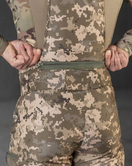 Зимний водоотталкивающий комбинезон  LOGITEK  пиксельный ВТ4752 | Зображення 6