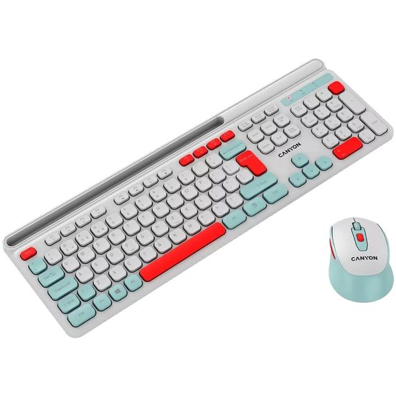 Комплект Canyon HSET-W5 Wireless UA White (CNS-HSETW5WT) | Зображення 3