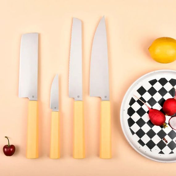Ніж кухонний Butterfork Chef’s Knife AR-RPM9 ABS Yellow | Зображення 3