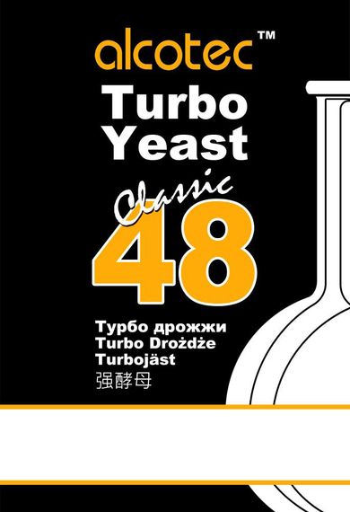 Сухі турбо дріжджі 48 Alcotec Turbo Yeast Classic