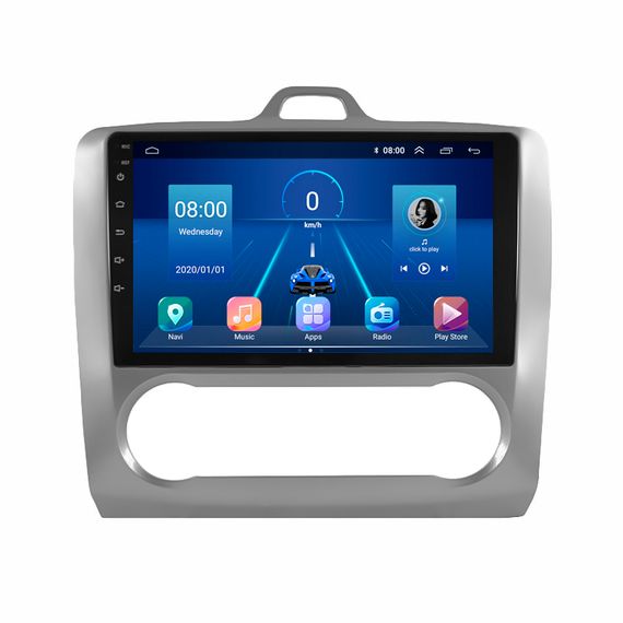 Штатна магнітола Lesko для Ford Focus II 2004-2008