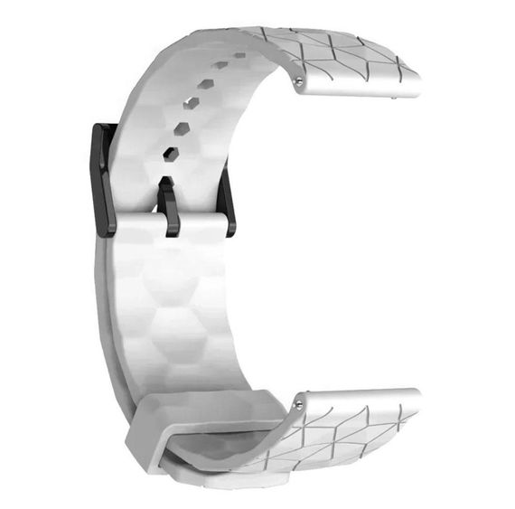 Ремінець Primolux Dimond силіконовий для годинника Amazfit Bip 5 / Bip 6 - White | Зображення 2