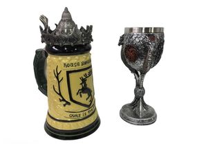 Набор Кружка Game Of Thrones House Герб Баратеонов Игра Престолов Баратеоны и Кубок Fire And Blood