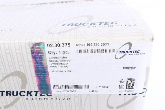 Амортизатор задній Mercedes Benz M-class W164 05-11 02.30.375 | Зображення 7
