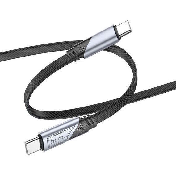 Дата кабель Hoco U119 Machine charging data Type-C to Type-C 60W (1.2m) | Зображення 1