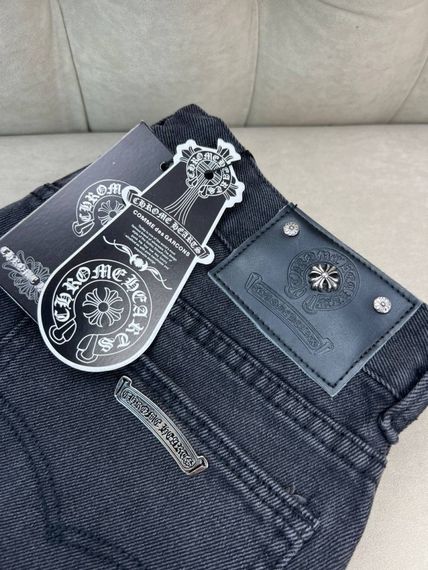 Джинси чорнi Chrome Hearts Black d056 | Зображення 8