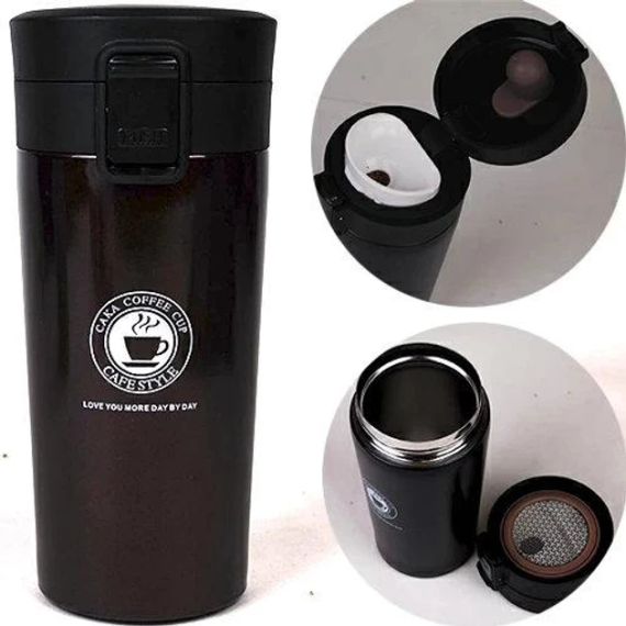Термокружка з нержавіючої сталі для гарячих напоїв, 500 мл Caka coffee cup | Зображення 8