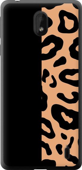 Чехол на Nokia 1 Plus Пятна леопарда "4269u-1677-17620"