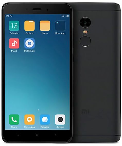 Смартфон Xiaomi Redmi Note 4 3/32 GB Black Global Rom | Зображення 1
