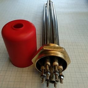 Блок ТЕНів 4500w з різьбленням 1,5" (Туреччина) для котлів та електричних систем опалення