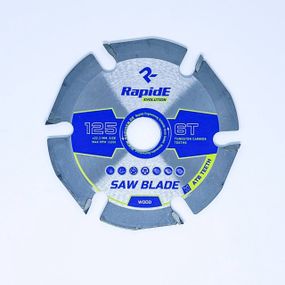 Пильний 6-тизубий диск Rapide Evolution 125х22.23мм