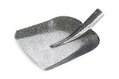 Лопата совковая 345×230×285мм молотковое покрытие СИЛА