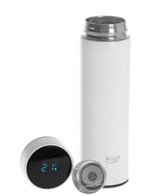 Термос питний з індикатором Adler AD-4506-white-LED 473 мл білий