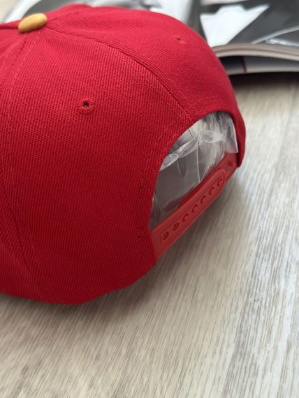 Кепка снепбек (Snapback)  Brooklyn  NYС Червонний з коричневим 56-61р (9032) | Зображення 1