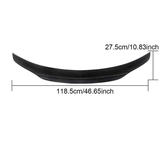 Спойлер V4 (для SD, Карбон) для Mercedes A-сlass W177 2018- гг | Зображення 4