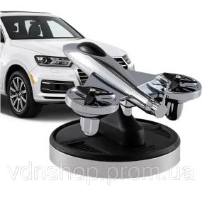 Ароматизатор на сонячних батареях у машину Літак винищувач з турбінами