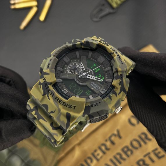 Чоловічий годинник Awarder 005 Camo Green | Зображення 5