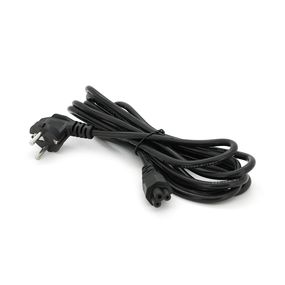 Кабель питания Schuko PC-186 CEE7/17-IEC C5.3.0M,0.75mm,для ноутбука,OEM Q15/120