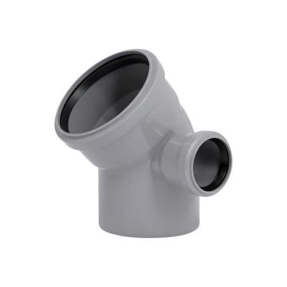 Коліно 2 пл 110x100х45+ 50х90° (праве) TA Sewage | Зображення 2