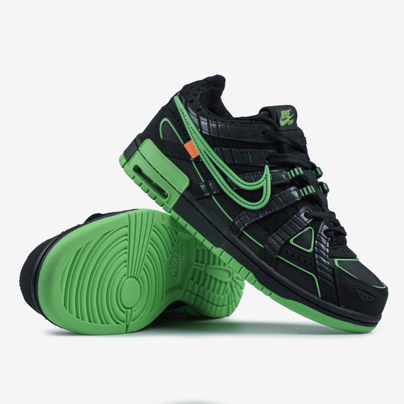 Кроссовки Air Rubber Dunk Off-White Green Strike весна / осень 0082 44 28 | Зображення 5