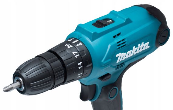 Шурупокрут з ударним режимом мережевий Makita HP0300 (56 Нм, 0.8-10 мм, 320 Вт) | Зображення 4
