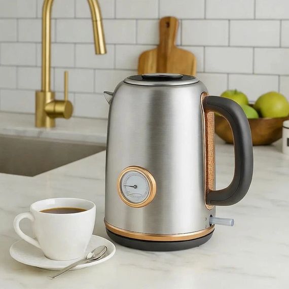 Електрочайник Domotec MS-7849 1.7 л сріблястий | Зображення 5
