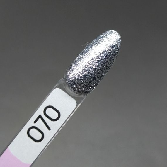 Гель-лак Toki-Toki № 070 срібло 5мл