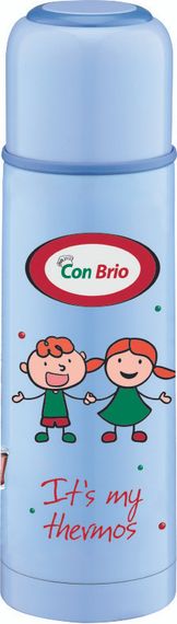 Термос питьевой детский Сon Brio СВ-344-blue 350 мл голубой