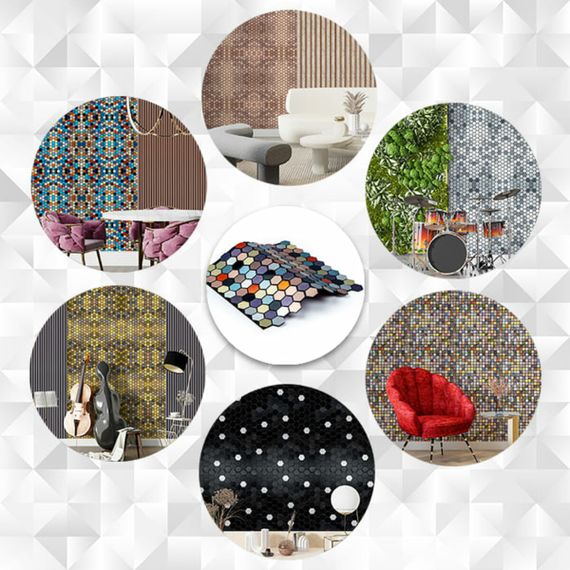 Самоклеюча алюмінієва плитка 300х300х3мм SW-00001935 | Зображення 5