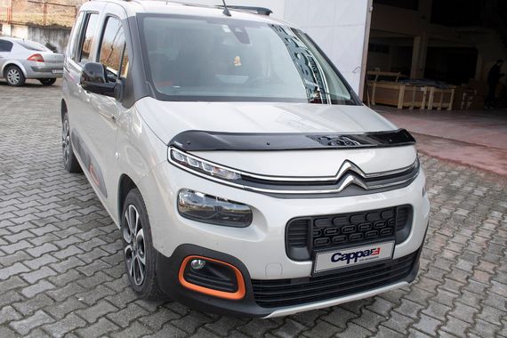 Дефлектор капоту (EuroCap) для Peugeot Partner/Rifter 2019-2024 рр | Зображення 4