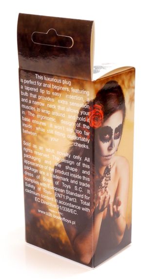 Анальная пробка Boss Series - Jewellery Silver PLUG Purple S, BS6400009 sexstyle | Зображення 7