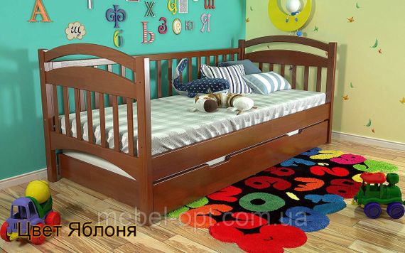 Дерев'яне ліжко Аліса 80х190 см Arbor Drev | Зображення 4