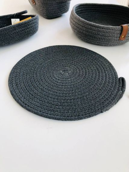 Серветка сервірувальна OLens 101-125 30 см графітова