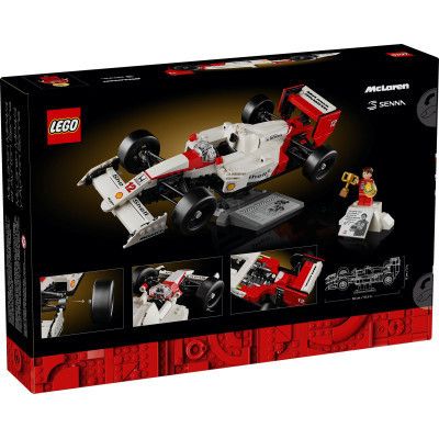 Конструктор LEGO Icons McLaren MP4/4 и Айртон Сенна (10330) | Зображення 4